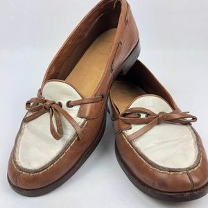 Polo Ralph Lauren moccasin tan/white driving loaf